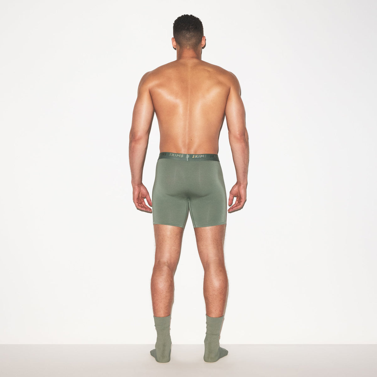 SKIMS STRETCH MENS 5" BOXER BRIEF 3-PACK | LAUREL MULTI