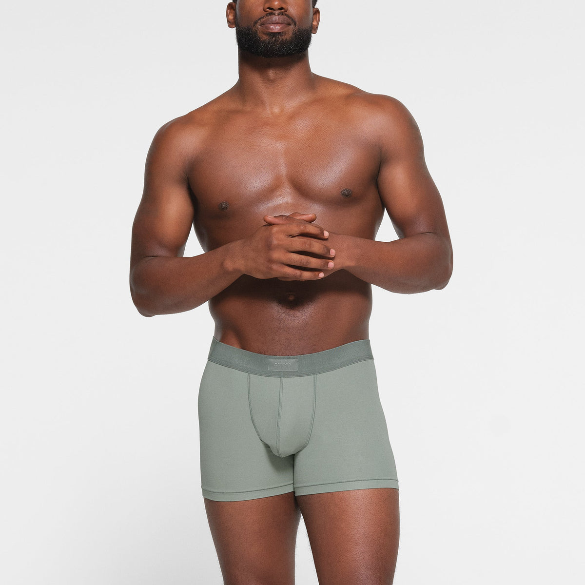 SKIMS COTTON MENS 3" BOXER BRIEF 3-PACK | STONE MULTI