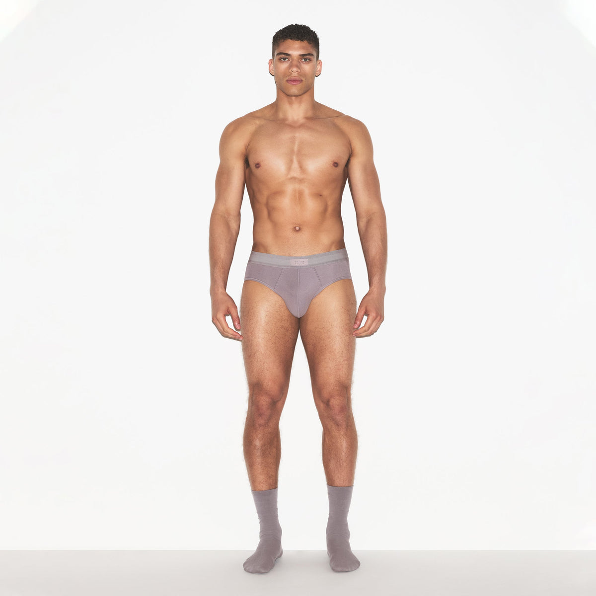 SKIMS COTTON MENS BRIEF 3-PACK | RUSSET MULTI