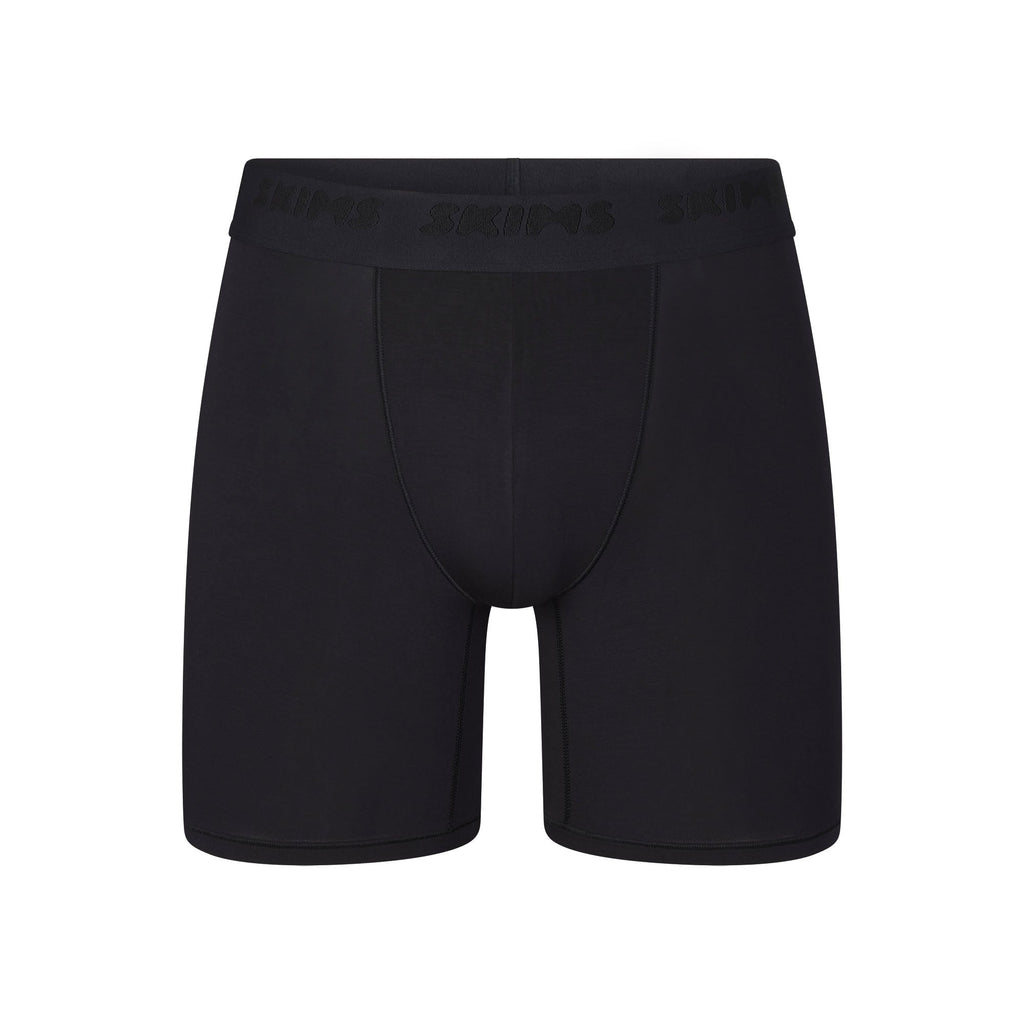 SKIMS STRETCH MENS 5" BOXER BRIEF | OBSIDIAN