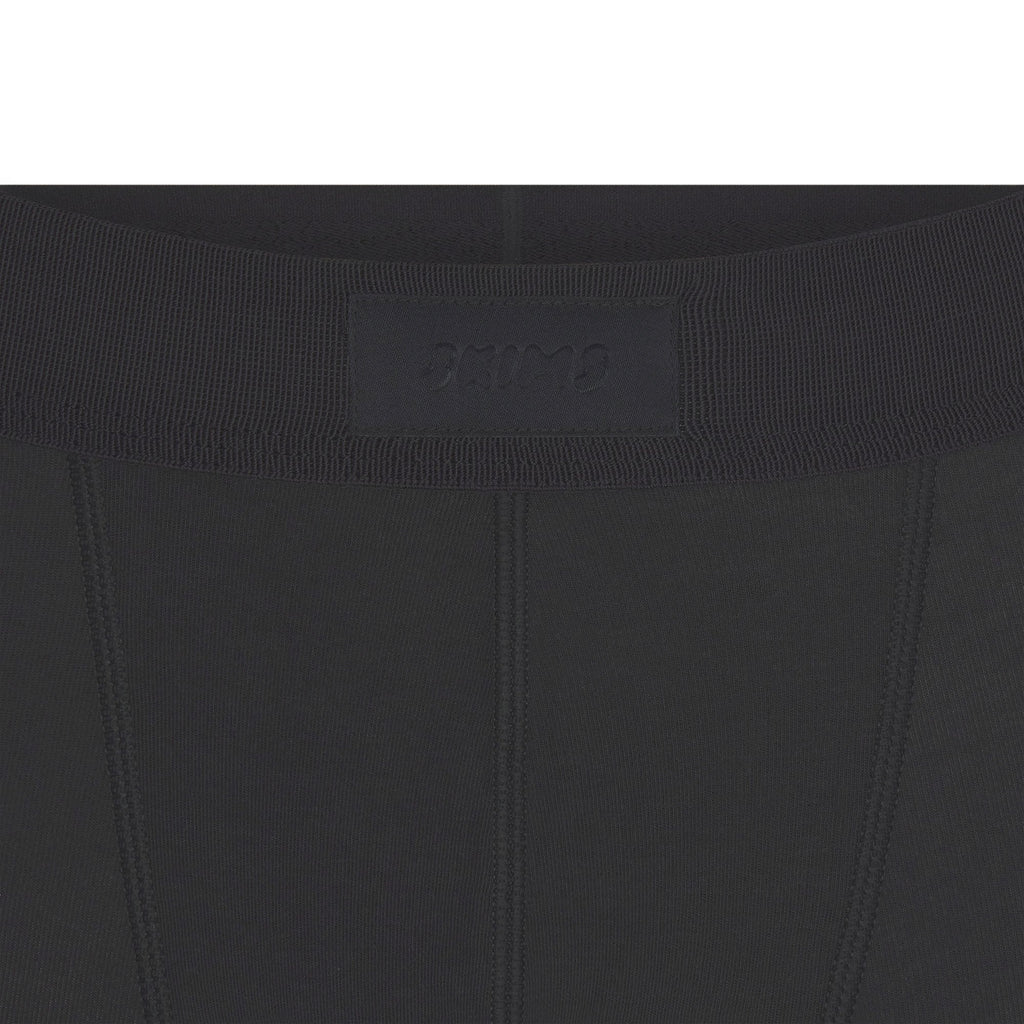 SKIMS COTTON MENS 3" BOXER BRIEF | ONYX