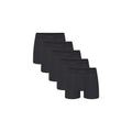 SKIMS COTTON MENS 3" BOXER BRIEF 5-PACK | ONYX