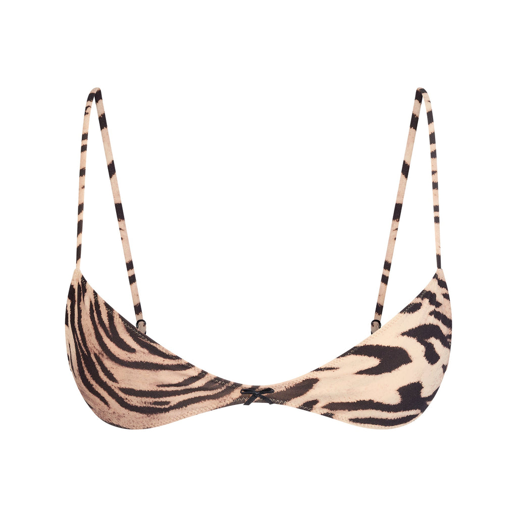 FITS EVERYBODY MICRO SKIMPY BRALETTE | SAND TIGER PRINT