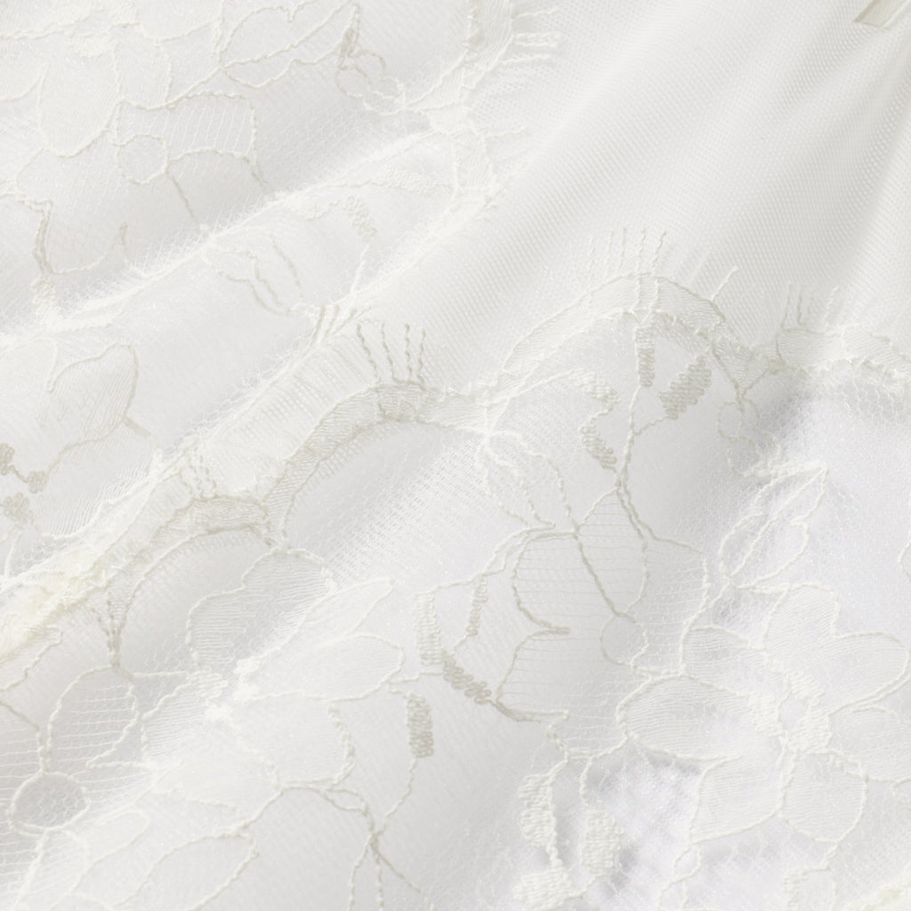 ULTRA FINE LACE BRALETTE AND SHORT SET | MARBLE