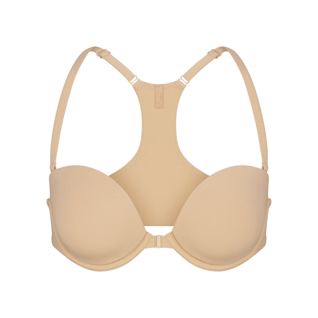 FITS EVERYBODY RACERBACK DEMI BRA | CLAY