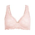 STRETCH LACE UNLINED FULL COVERAGE BRA | MORGANITE