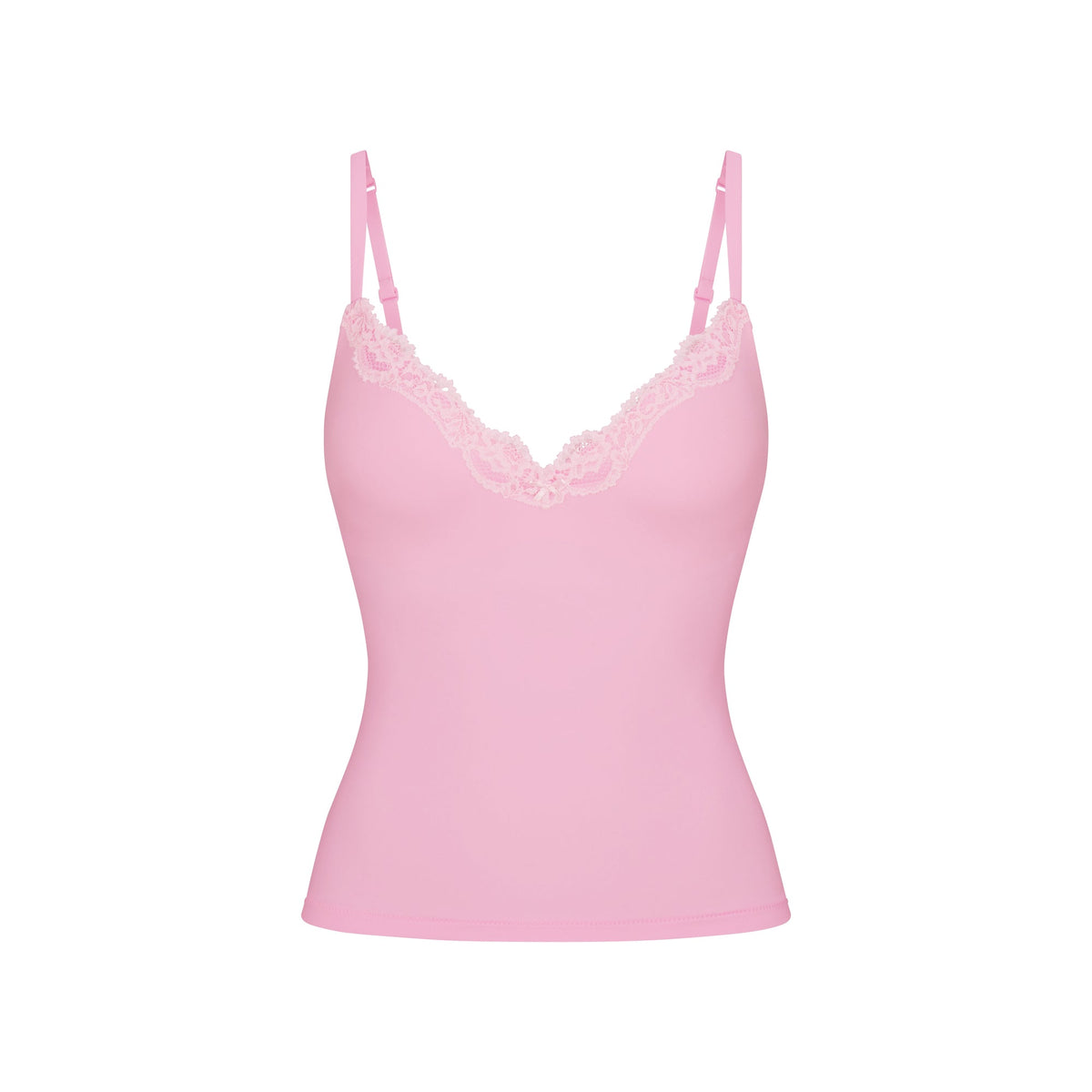 FITS EVERYBODY LACE PUSH-UP CAMI | BUBBLEGUM TONAL