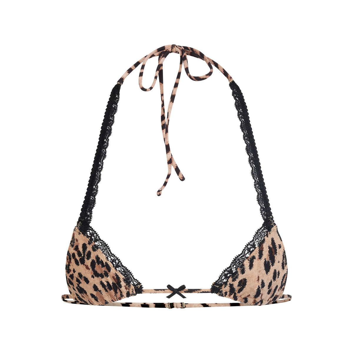 FITS EVERYBODY LACE MICRO BRALETTE | SIENNA JAGUAR PRINT