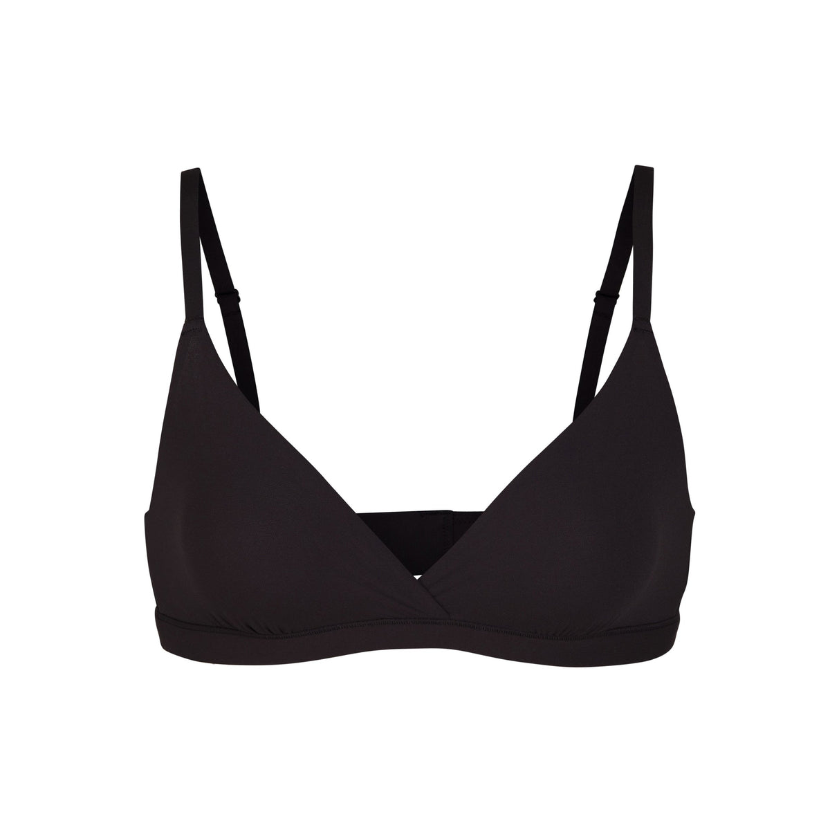 FITS EVERYBODY CROSSOVER BRALETTE | ONYX