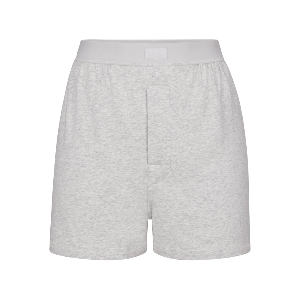 BOYFRIEND LOOSE BOXER | LIGHT HEATHER GREY
