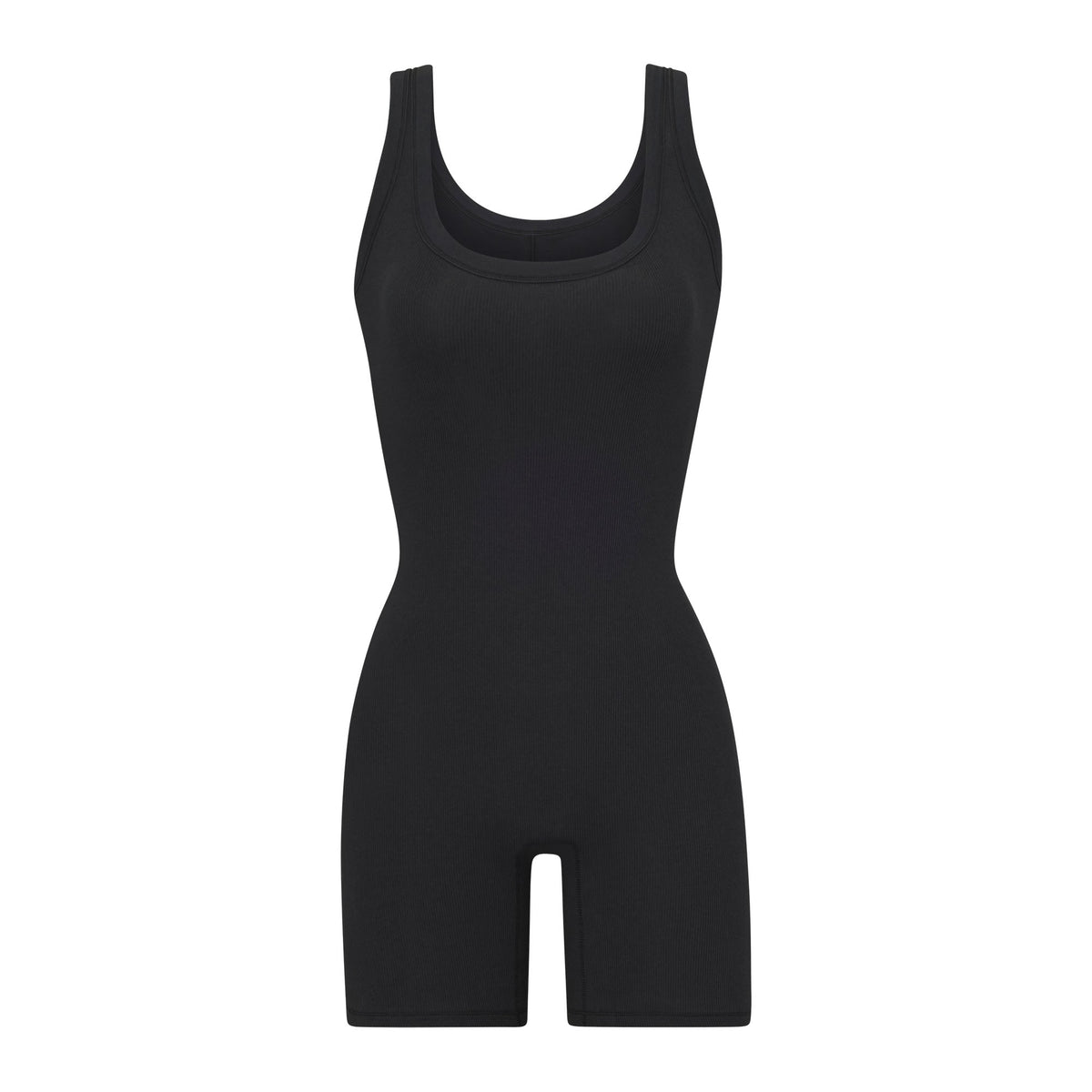 COTTON RIB ONESIE | SOOT