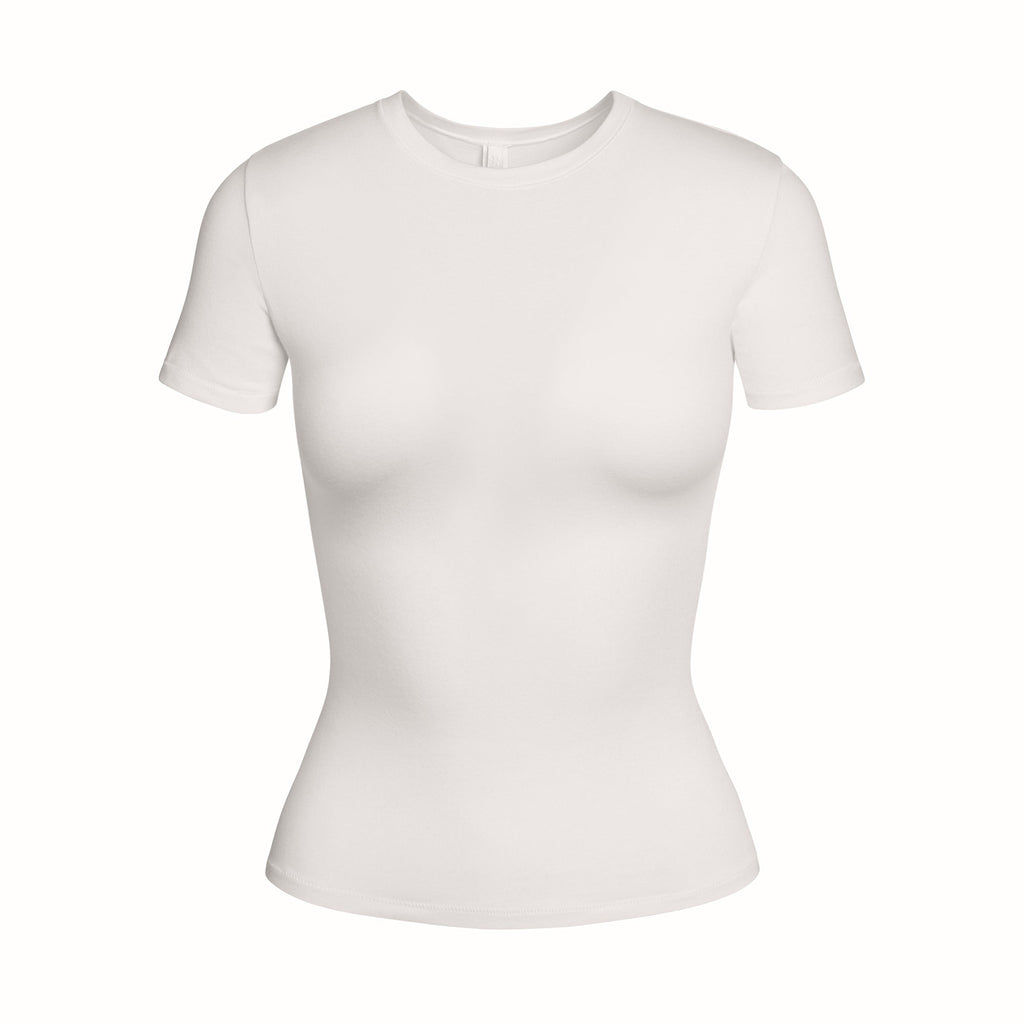 COTTON JERSEY T-SHIRT | MARBLE
