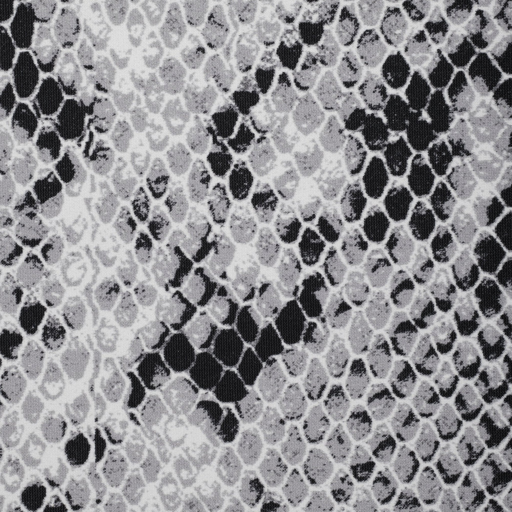 CLING MATTE BOATNECK BODYSUIT | CHROME SNAKESKIN PRINT
