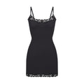 FITS EVERYBODY LACE SLIP DRESS | ONYX