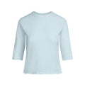 WORN IN JERSEY SHRUNKEN BASEBALL TEE | DENIM