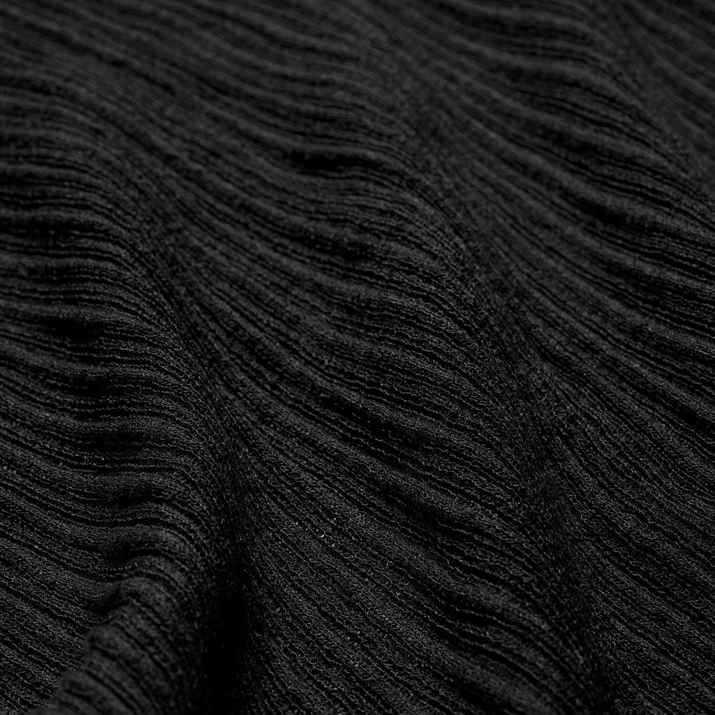 SHEER KNIT STRAIGHT LEG PANT | ONYX
