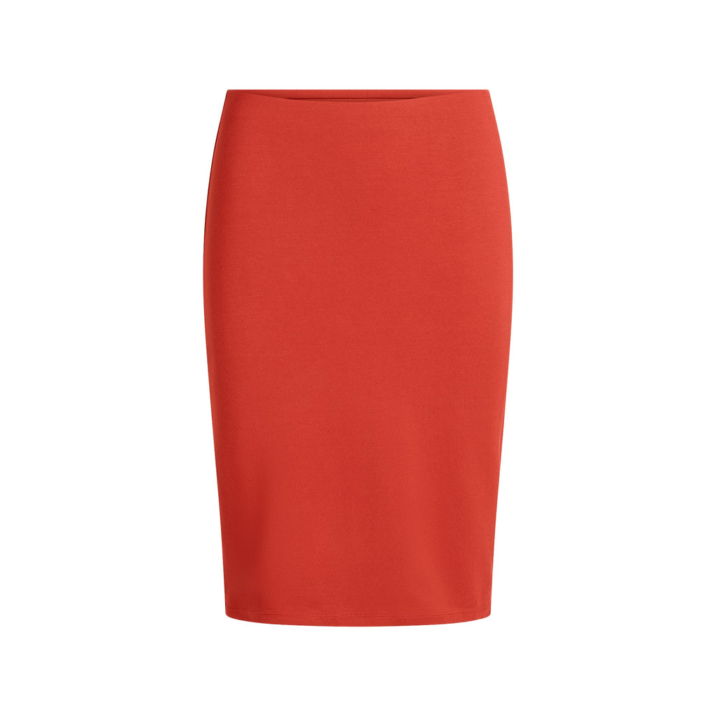 SMOOTH LAYERS MIDI SKIRT | TERRA