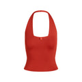 SMOOTH LAYERS HALTER TOP | TERRA