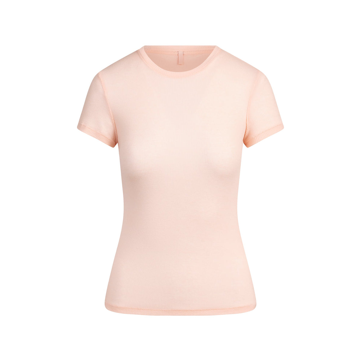 SHEER RIB T-SHIRT | VILLA