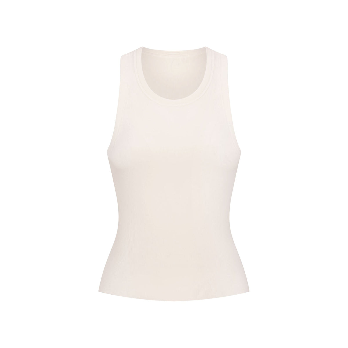 COTTON RIB SCOOP TANK AND SHORT SET | MARBLE