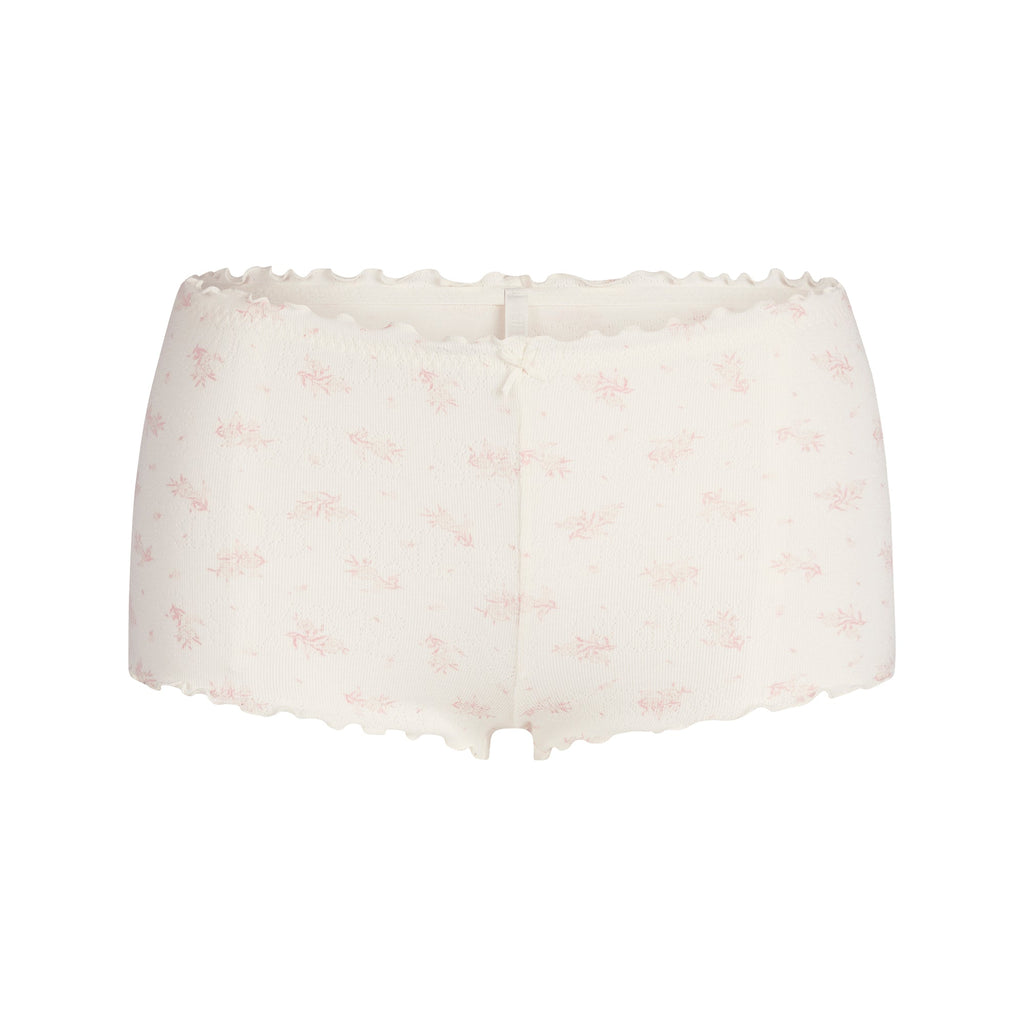 LOGO POINTELLE LONG SLEEVE SET | MARBLE HALITE FLORAL PRINT