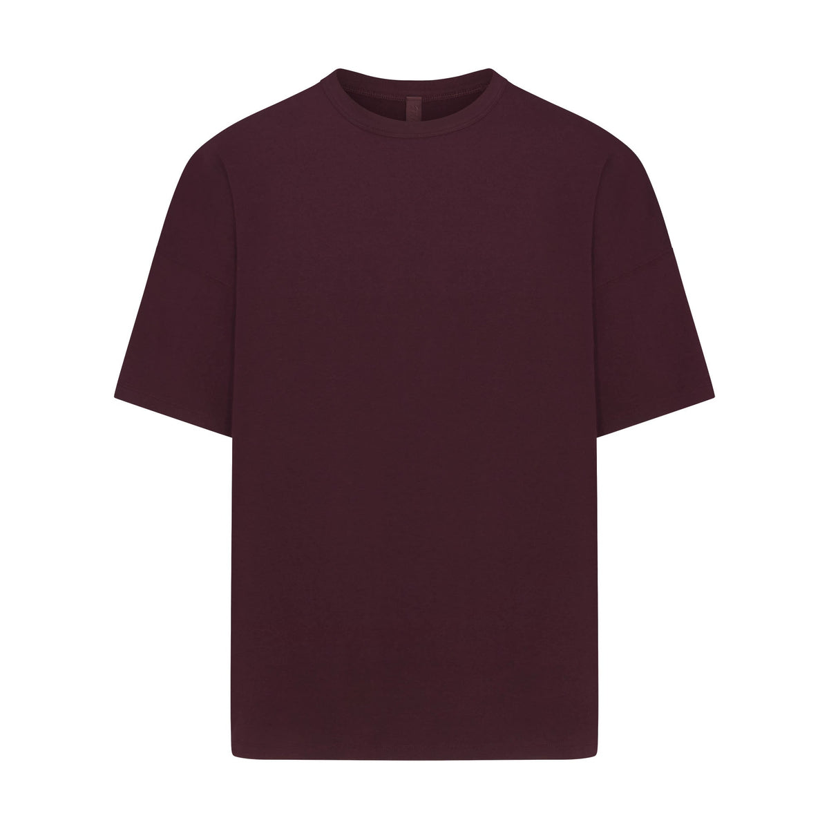JERSEY LOUNGE MENS OVERSIZED T-SHIRT | CURRANT