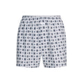 COTTON POPLIN MENS BOXER | PLATINUM FOULARD PRINT