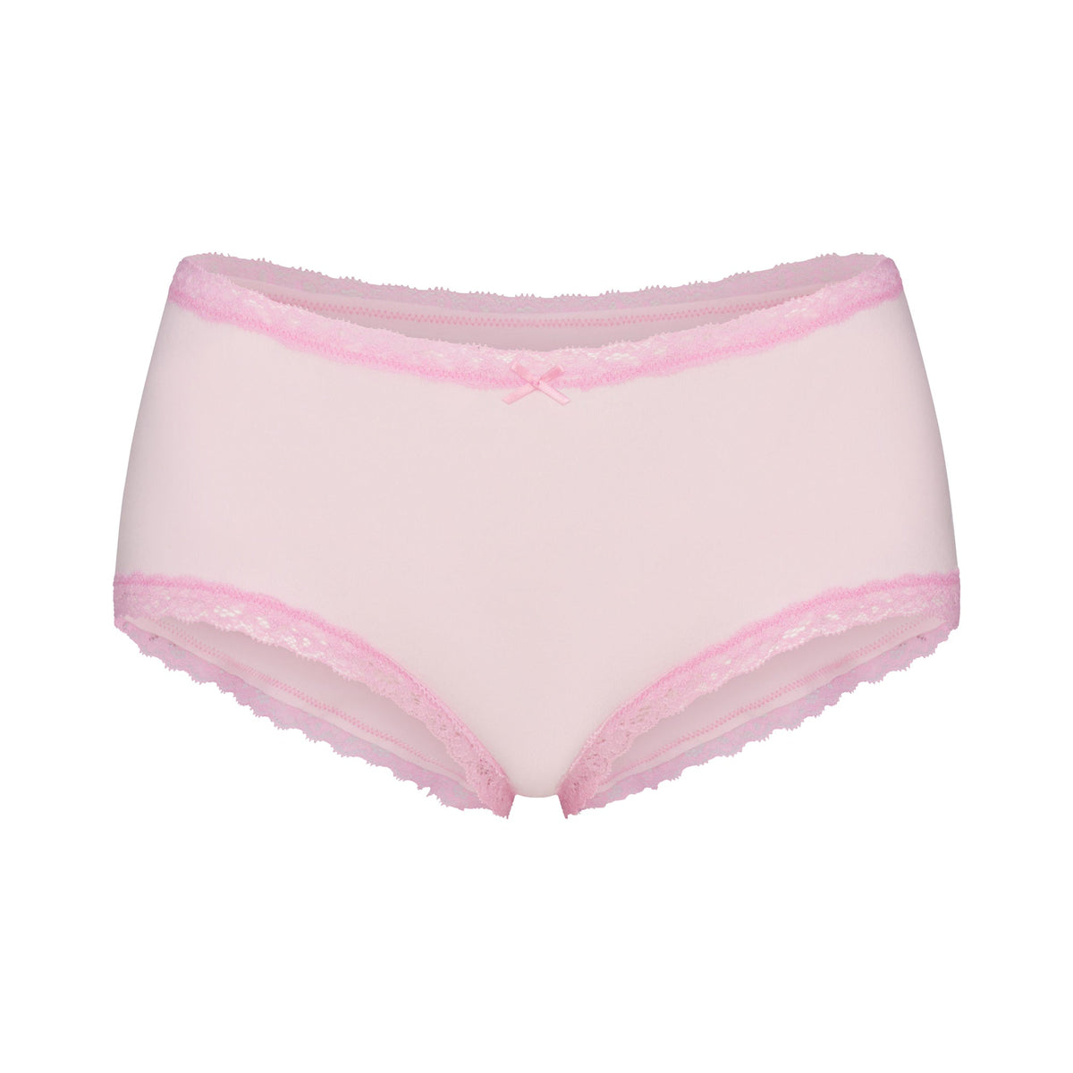 LIGHTWEIGHT COTTON LACE BOY SHORT | CHERRY BLOSSOM