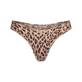 FITS EVERYBODY DIPPED FRONT THONG | SIENNA JAGUAR PRINT