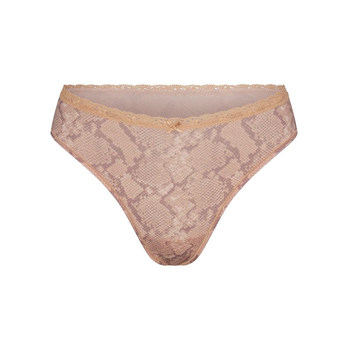 FITS EVERYBODY LACE DIPPED THONG 4-PACK | JASPER SNAKE MULTI