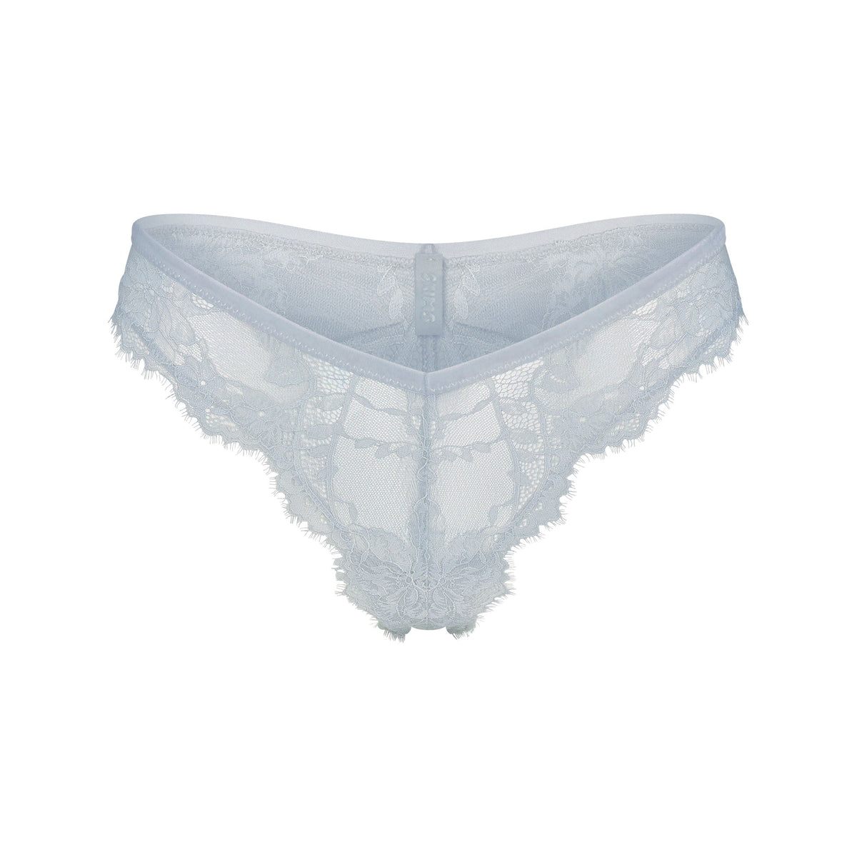 VELVET LACE DIPPED THONG | PLATINUM HEART BREAKER
