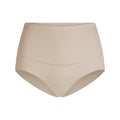 COTTON SHAPEWEAR HIGH-WAISTED BRIEF | LINEN