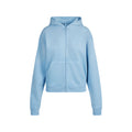 FRENCH TERRY ZIP UP HOODIE | BLUE BELL