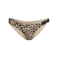 SIGNATURE SWIM LOGO BIKINI BOTTOM | CHAMPAGNE LEOPARD PRINT