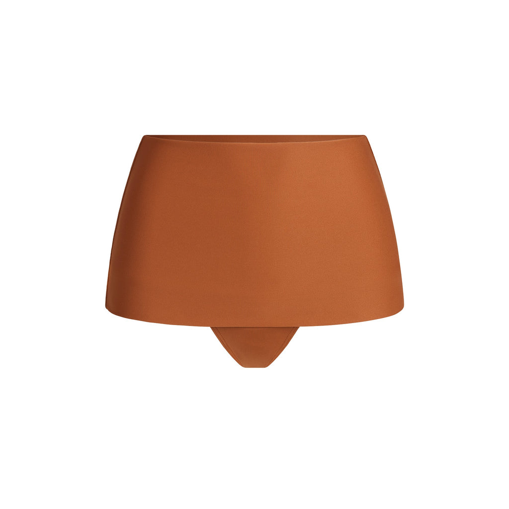 ICONIC SWIM CONVERTIBLE BIKINI BOTTOM | BRONZE