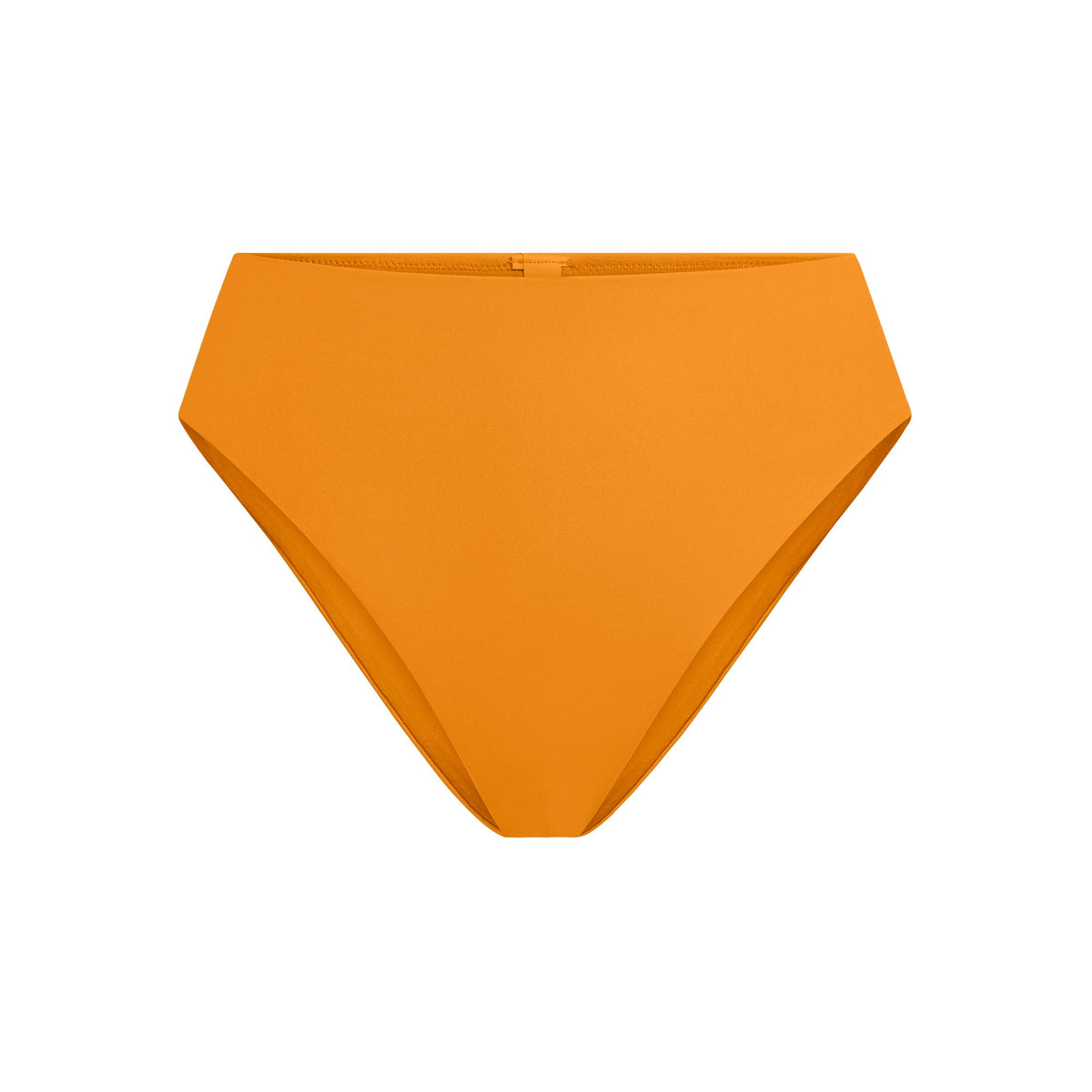 SIGNATURE SWIM HIGH-WAISTED BIKINI BOTTOM | TANGERINE